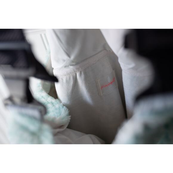 Free People Movement Hit The Slopes Salopette Fleece Overalls Mint Large - Picture 5 of 6